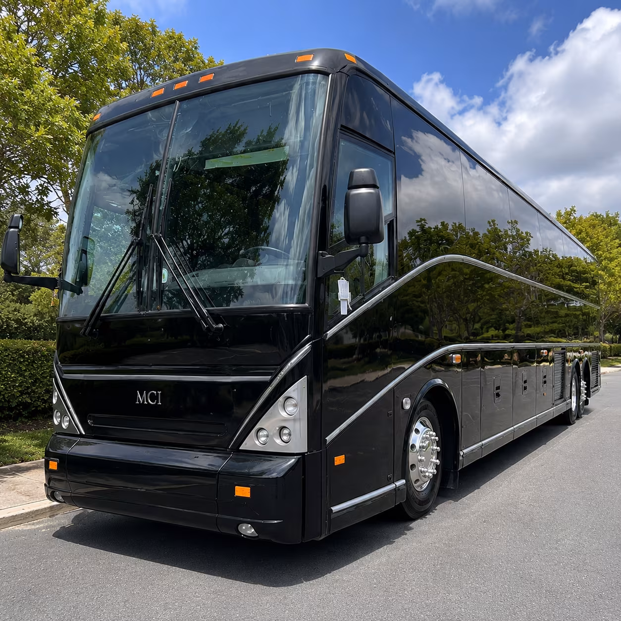 charter bus rentals for parker s denver tech center commuters