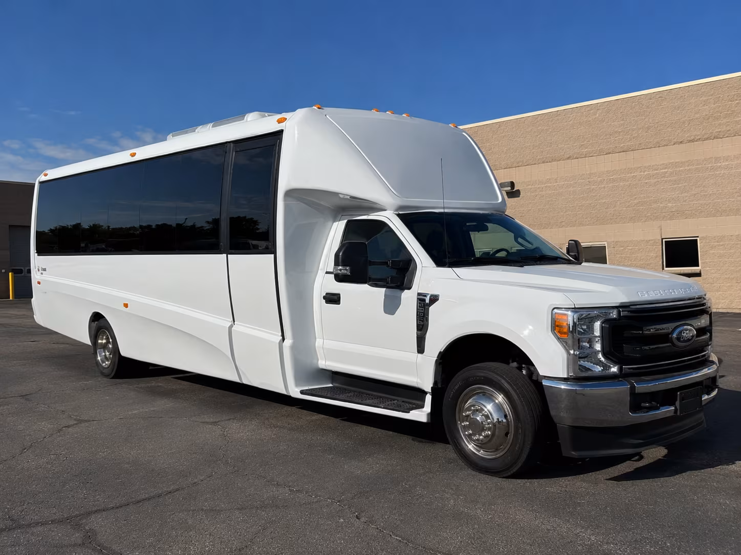 corporate event and conference buses serving parker