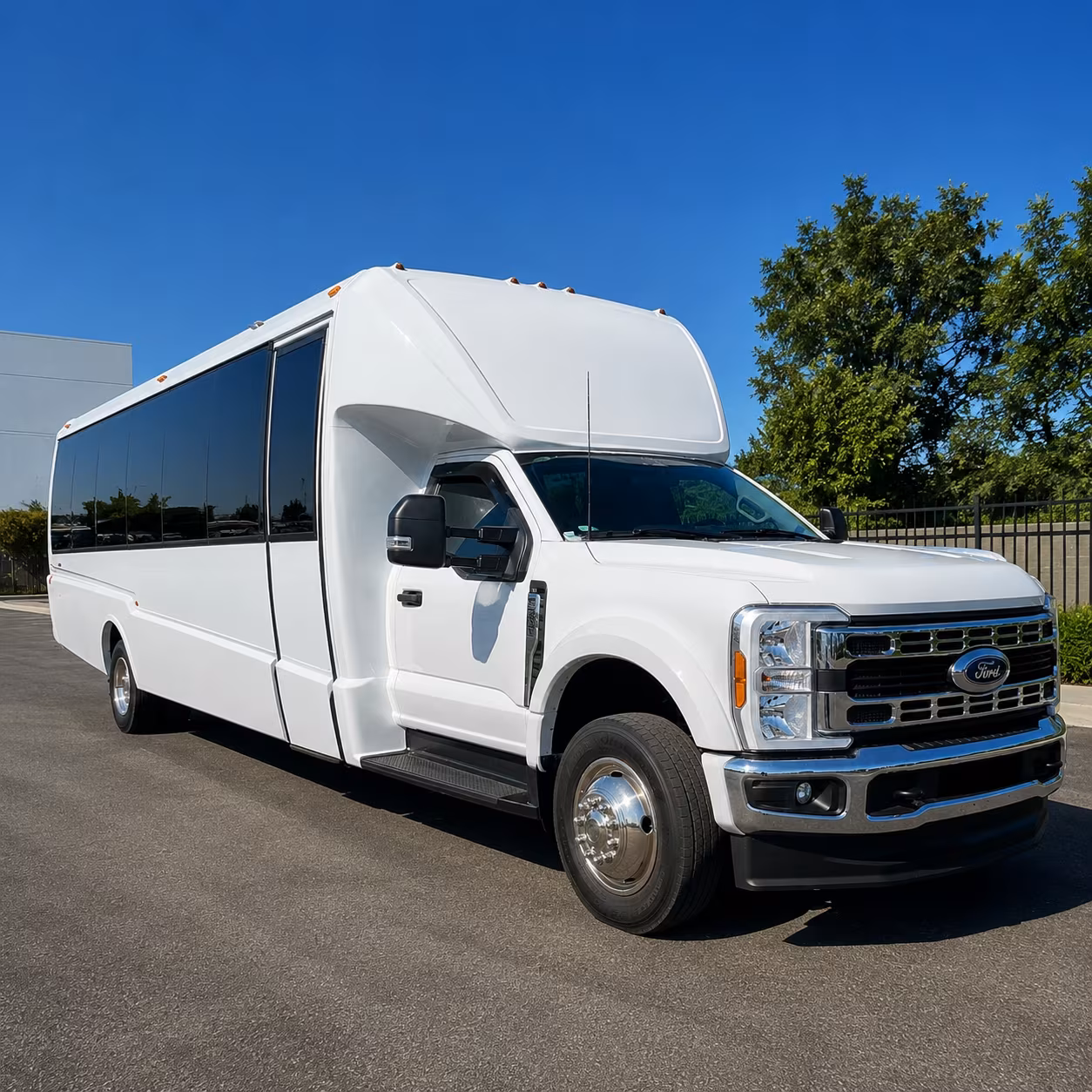 employee shuttle buses for parker s growing business parks