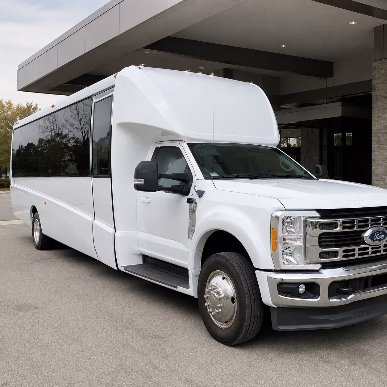 minibuses and charter buses for parker corporate retreats and team offsite events