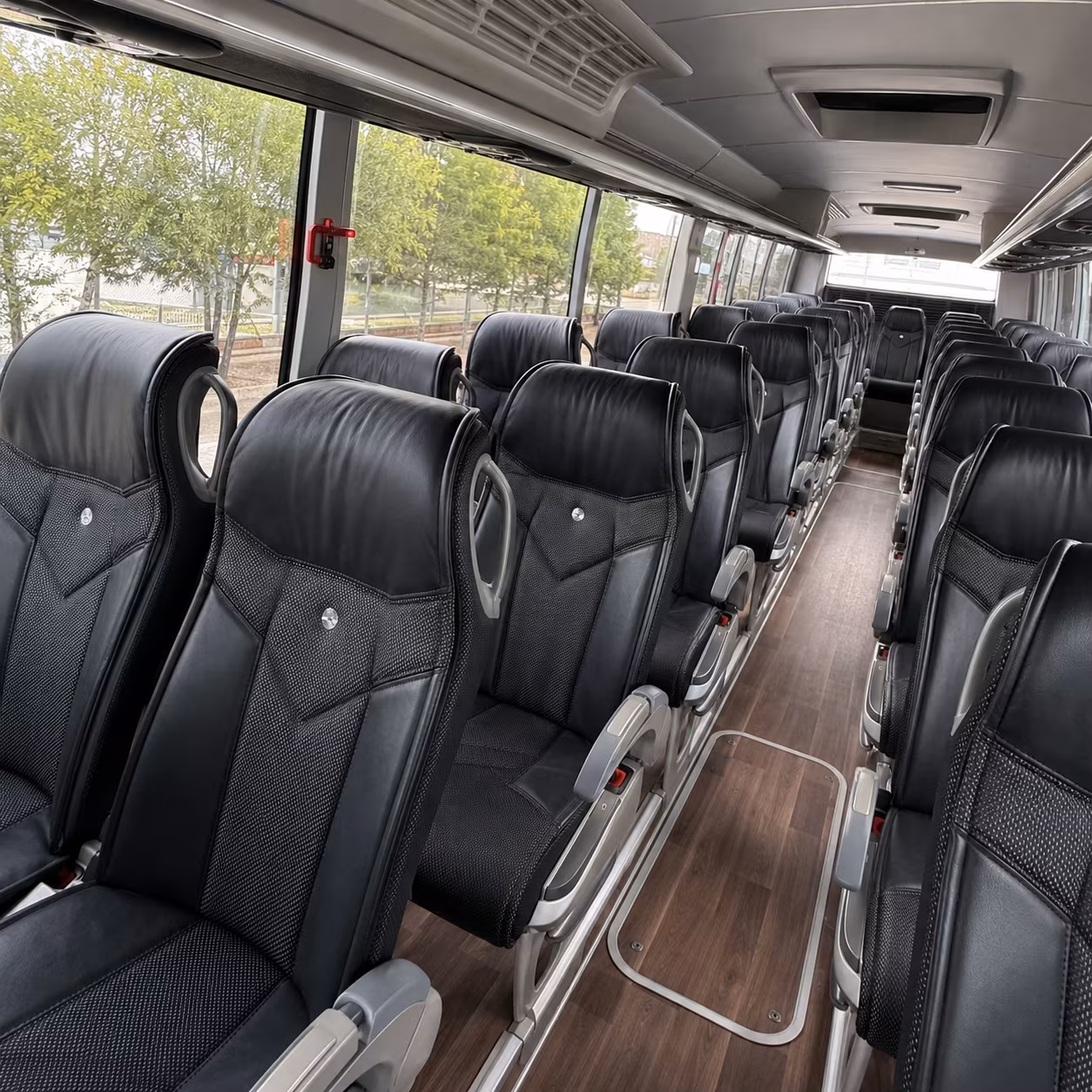 parker area charter buses for federal training conference transport