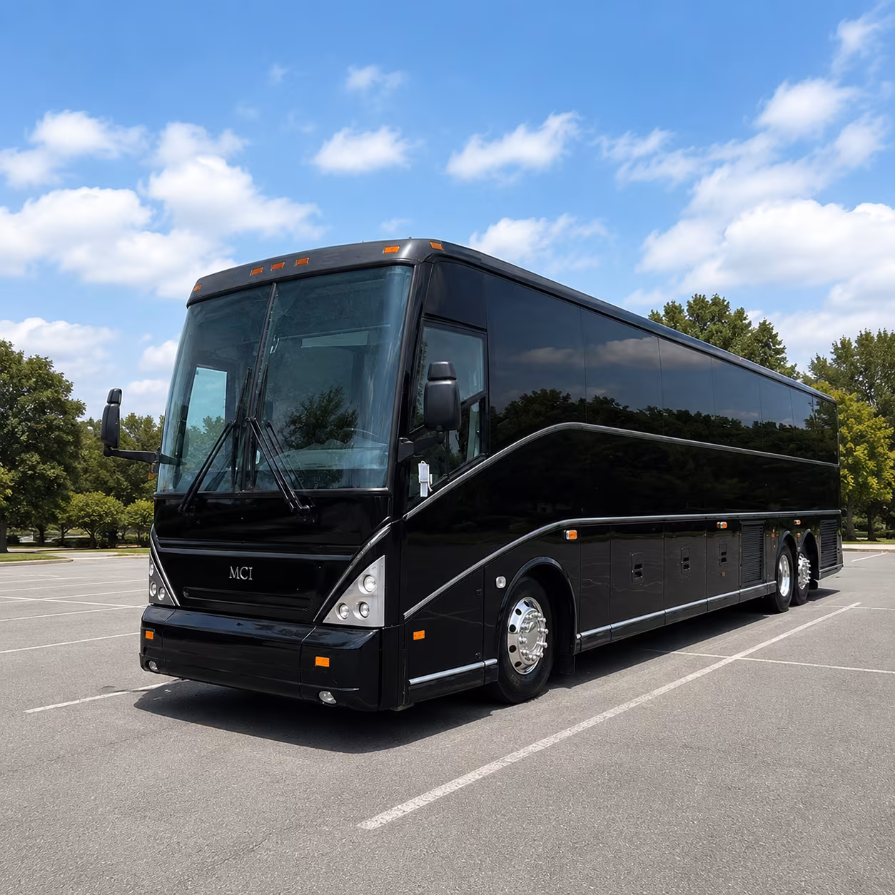 parker bus rental service area