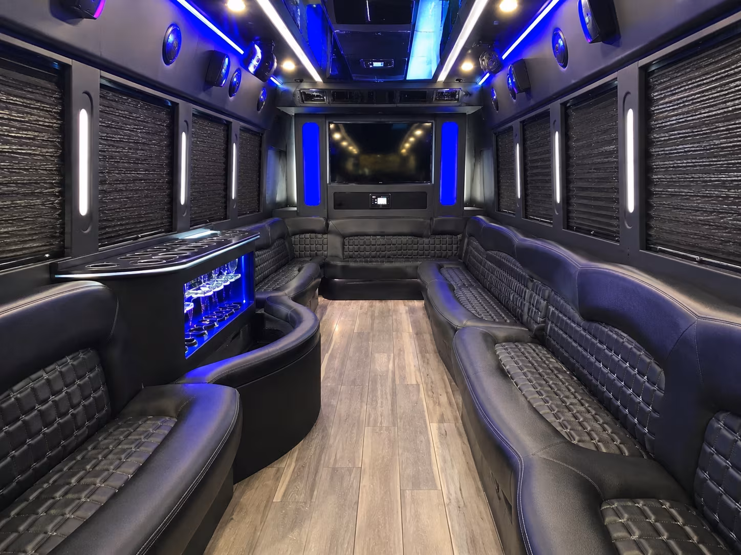 parker concert party bus rental