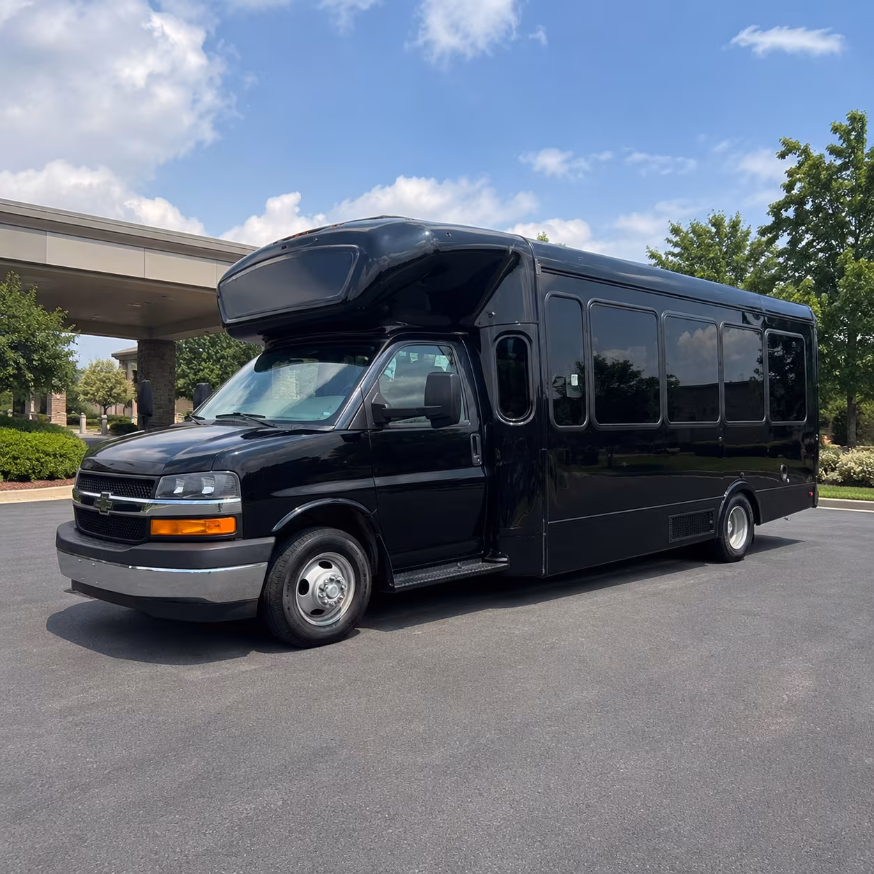 parker party bus booking step 1