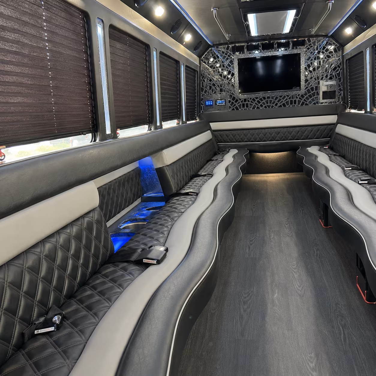 parker party bus rental gallery
