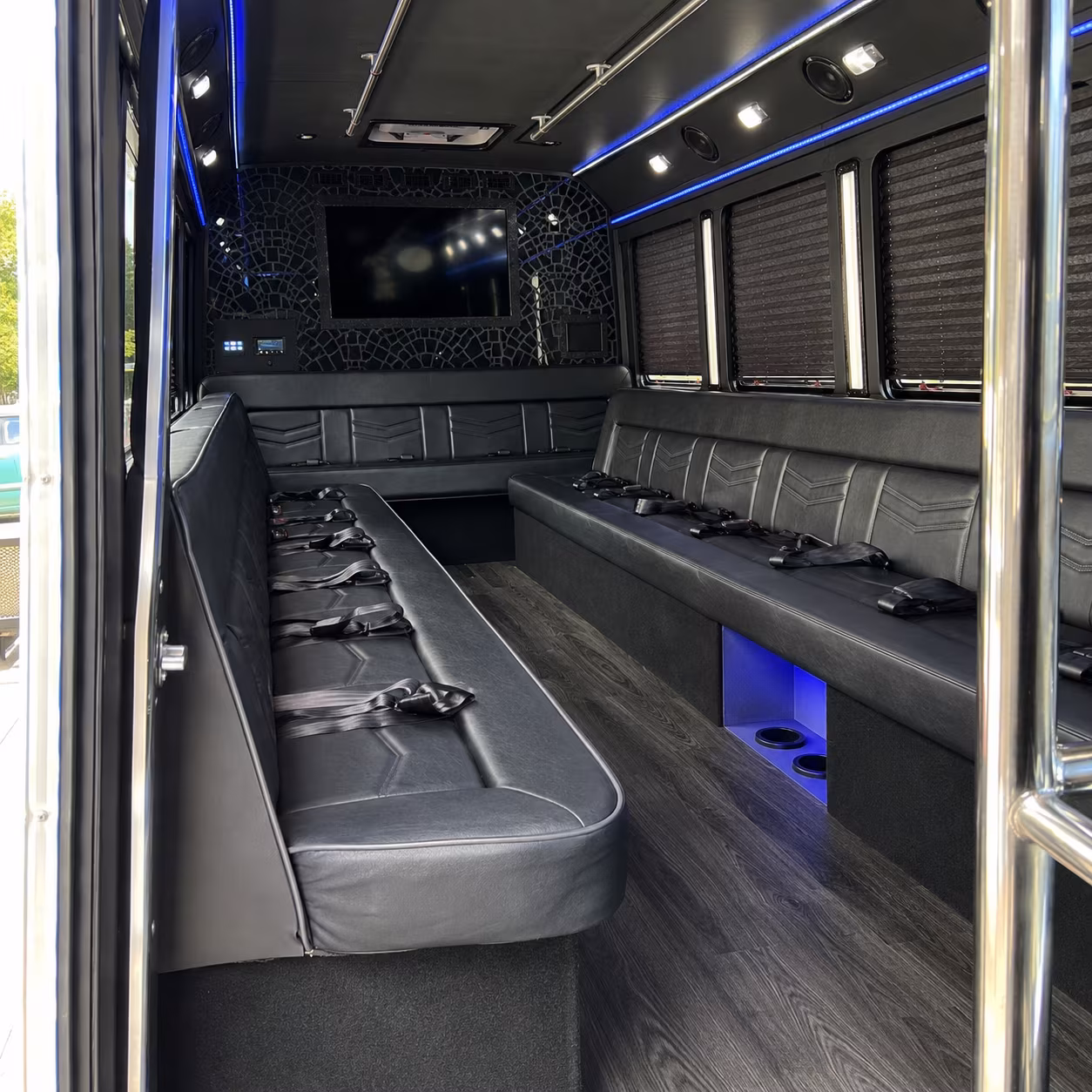 parker prom party bus rental