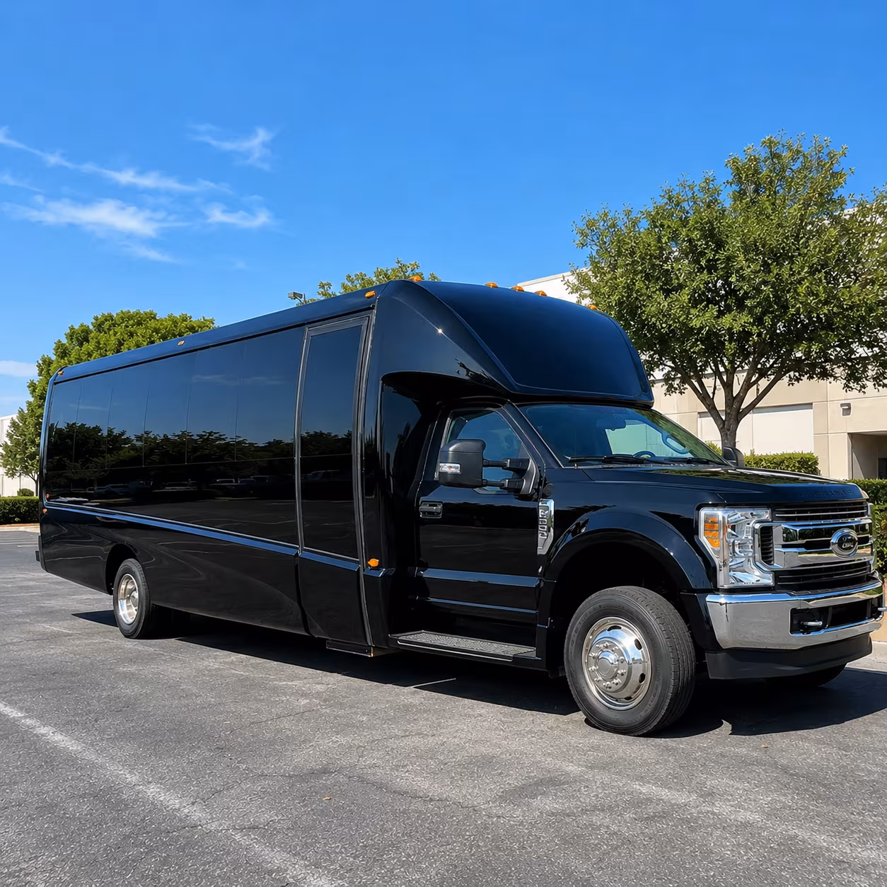 parker prom transportation onboard seating