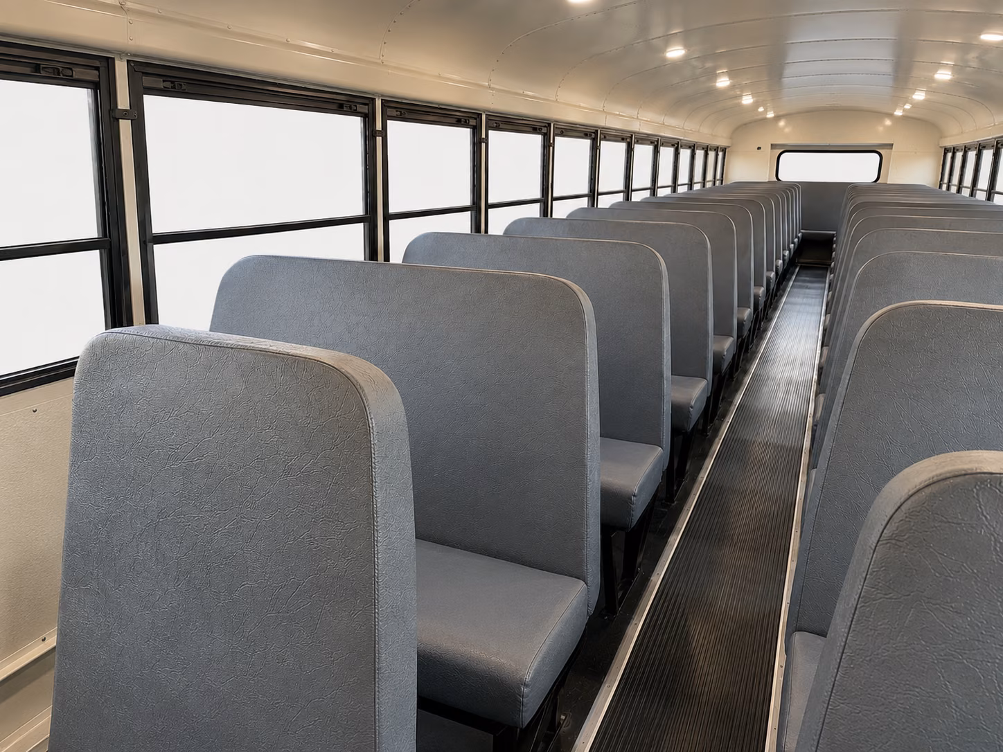 parker school bus interior