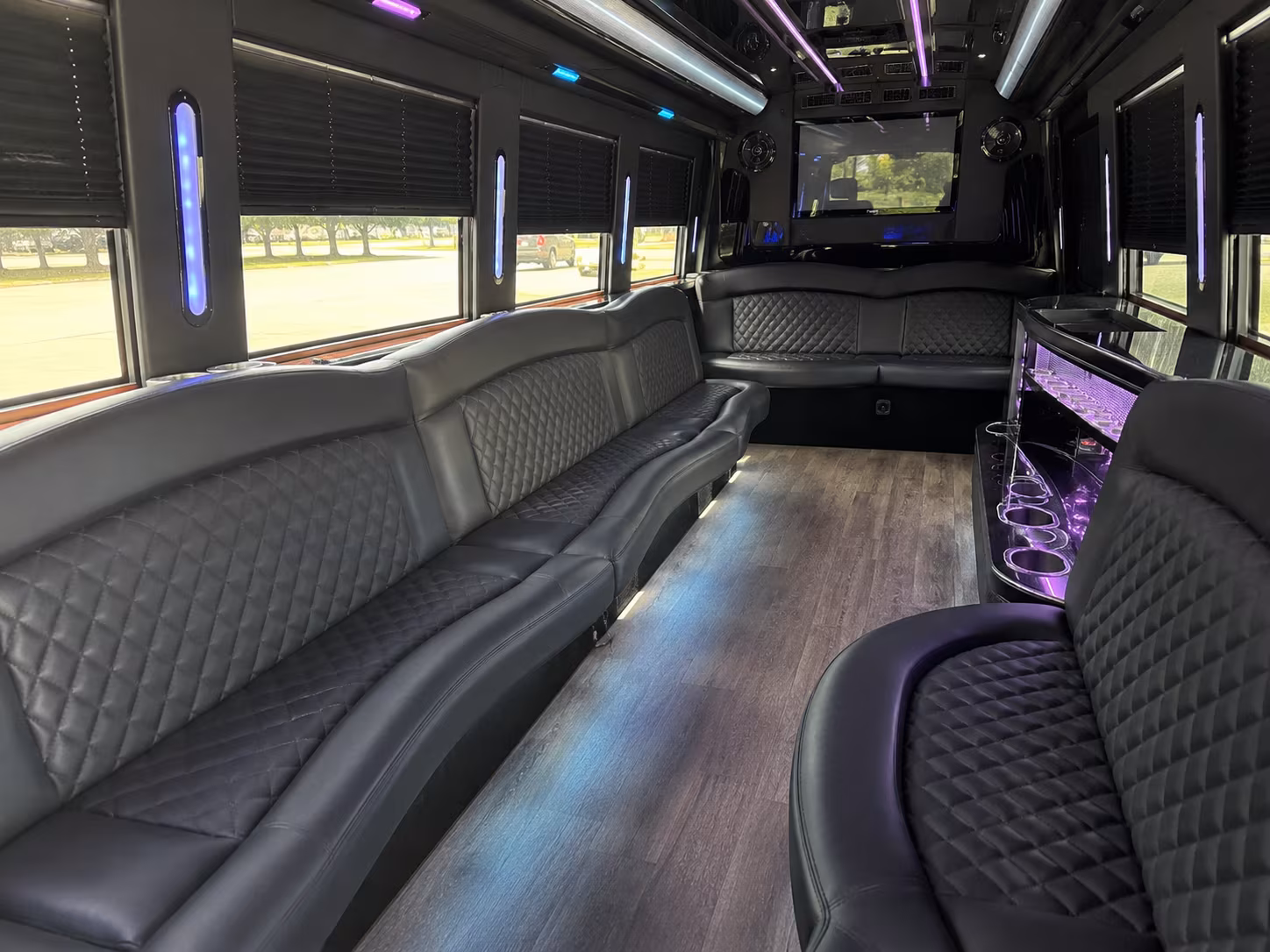 parker sporting event party bus rental