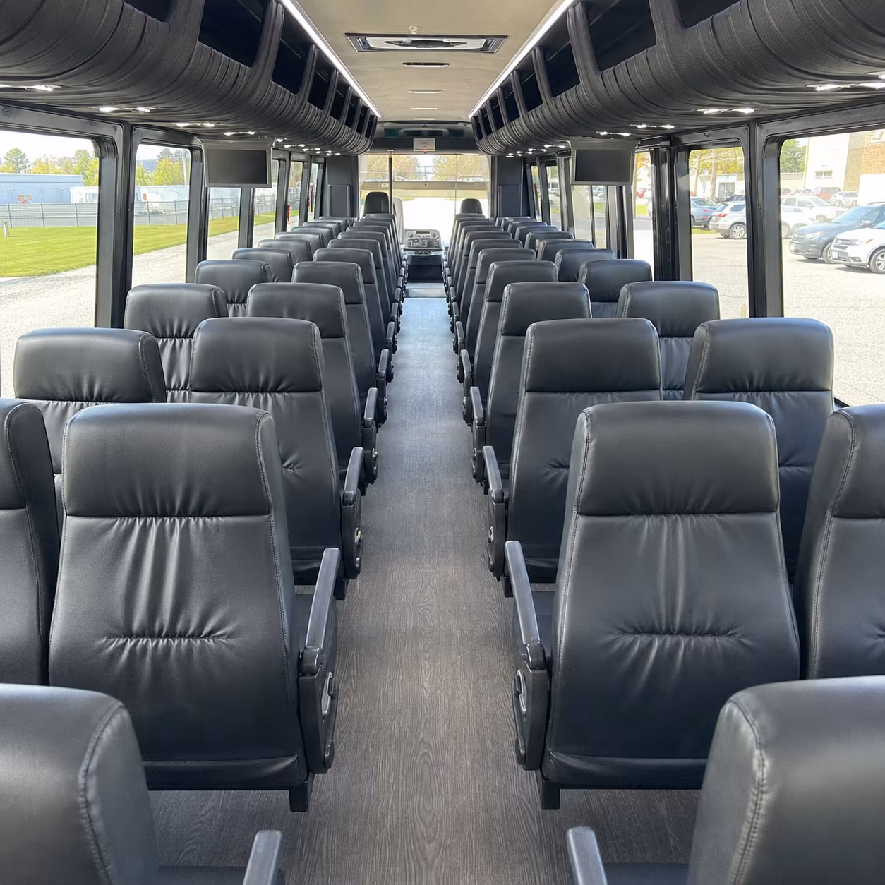 rehearsal dinner and multi day wedding weekend buses in parker