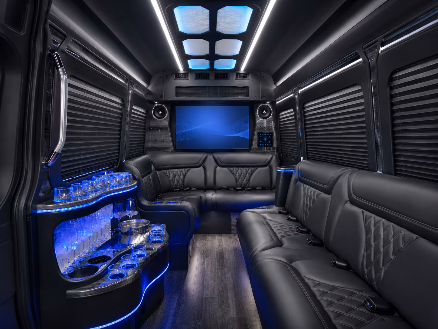 shuttle buses for parker corporate events and off site meetings
