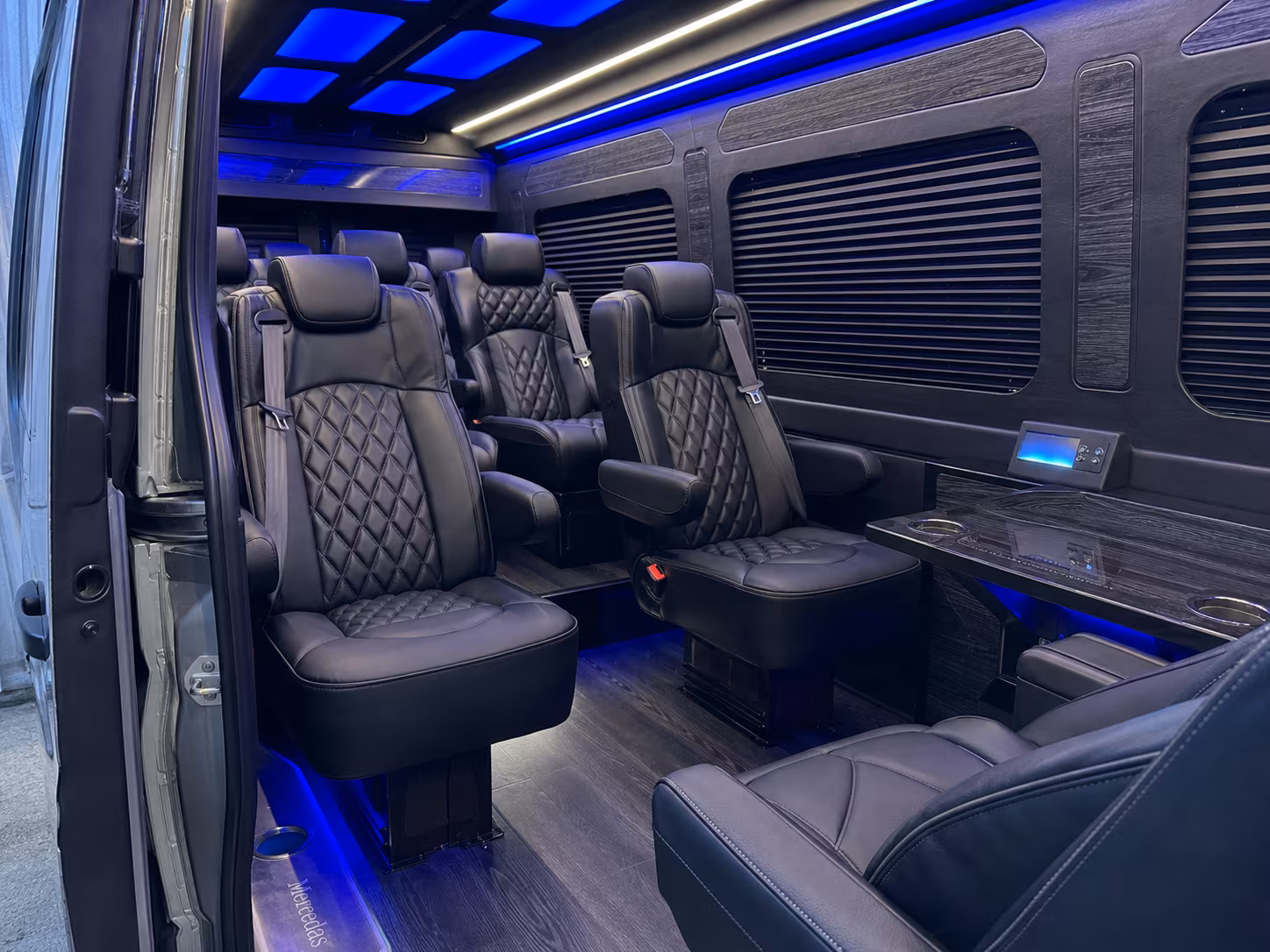 sprinter van transportation for groups and events across parker